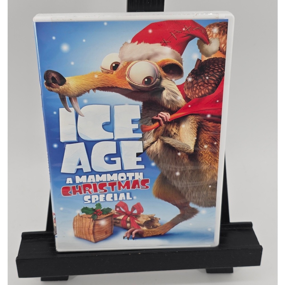 Ice Age A Mammoth Christmas Special DVD 2011 Fox Animated Movie Scrat Sid Manny